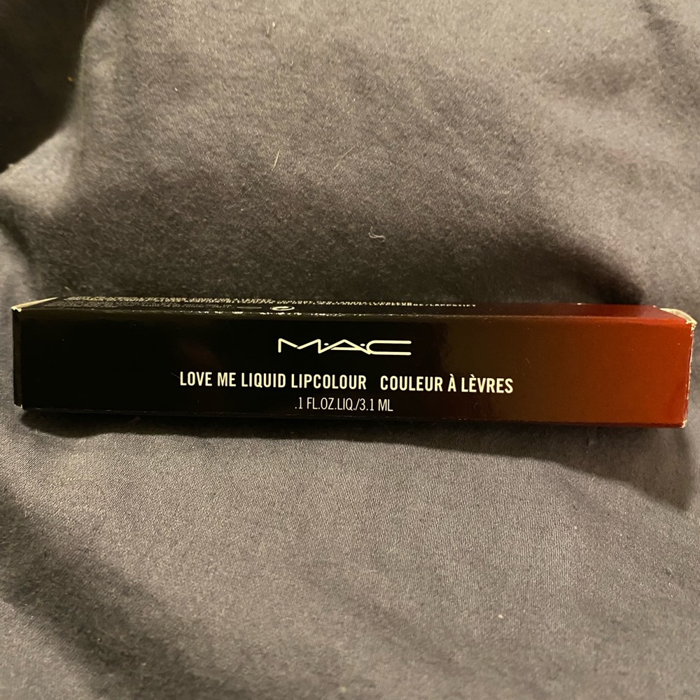 MAC E is for Effortless love me liquid lipcolor